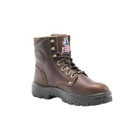 Argyle Soft Toe Boots, Oak Brown, Size 9.5
